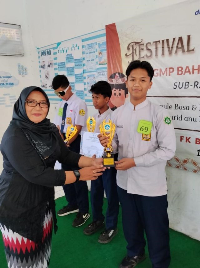 Muhammad Fadhil Raih Juara 3 Festival Tunas Bahasa Ibu 2026